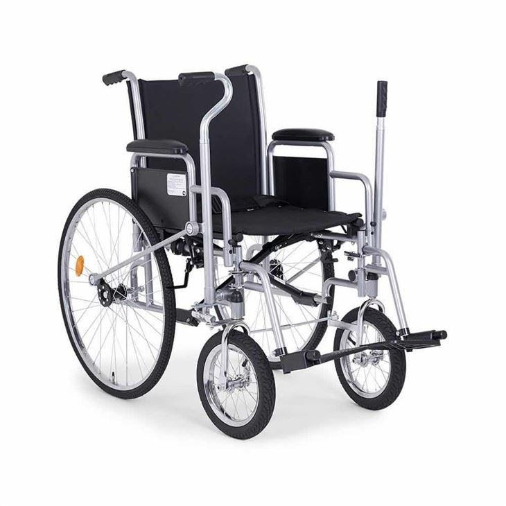 Steel Wheelchair With A Lever Drive