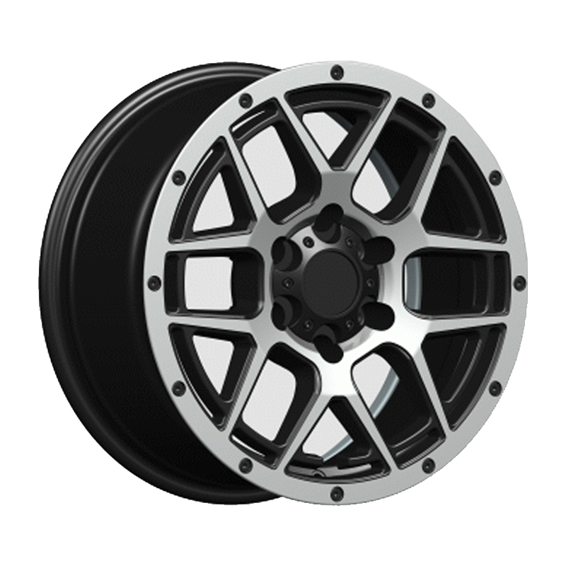 aluminium rims 14 inch matt black polished Vaccum electroplating 4x156.2 ,alloy wheels wholesale from china