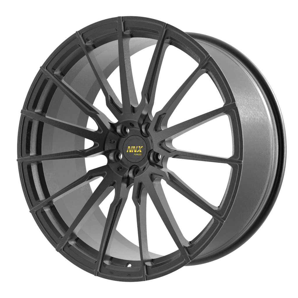 NNX-D429    Custom forged alloy wheels rims 17 18 19 20 21 22 inch matt black polished Full painting T6061 aluminum alloy car wheels