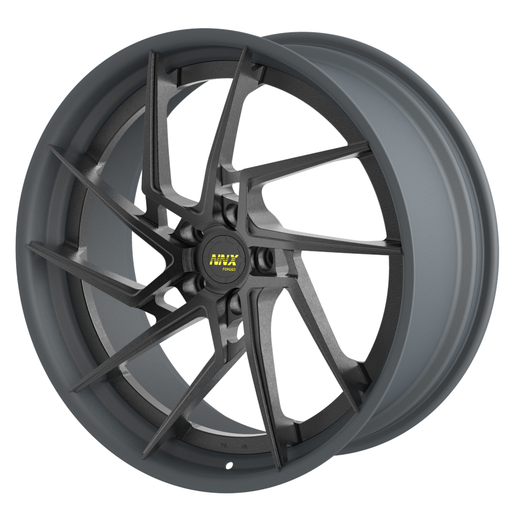 NNX-S227     Aluminum 6061 Forged 19 20 21 Inch Customized Color Car Wheel With Forged Polished Passenger Car Wheels