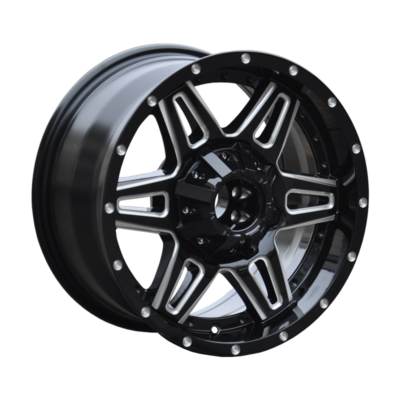 New design alloy wheels,17x9J  6-hole 6x139.7 off road vehicle wheel rim