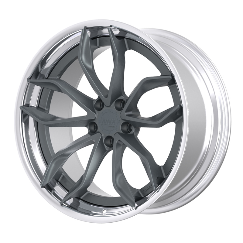 NNX-S15    18 19 20 21 22 23 24 Inch Chrome Staggered With Spokes Brushed Aluminum Forged Wheels 5x112/120/114.3/130 Aluminum Alloy Car Rim