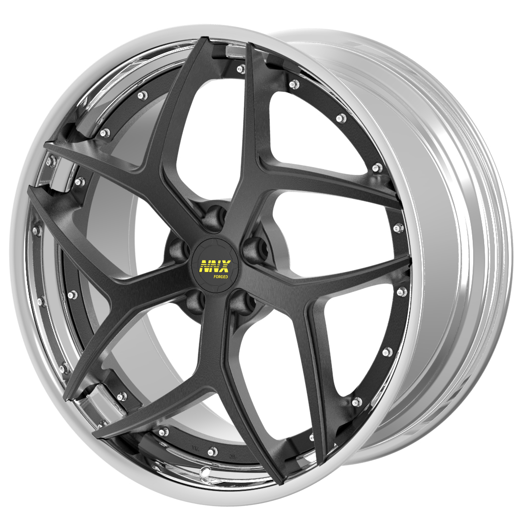 NNX-S202    Hot-Selling 18-24 Inch 5x112/120/114.3/127/130 Car Wheels Lip Polished Aluminum Forged Wheel Rims