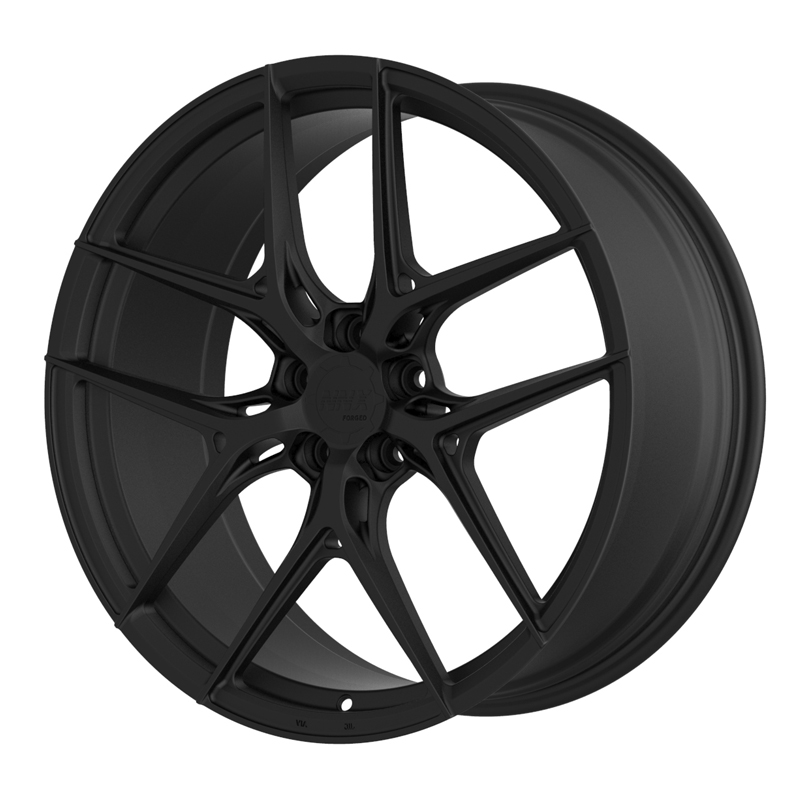 NNX-D208   Best Black Color Deep Concave Hot Sale Forged Wheels 18 19 20 21 22 23 24 Inch Rims 5x108 5x112 Wheel 5x120 Alloy Wheels