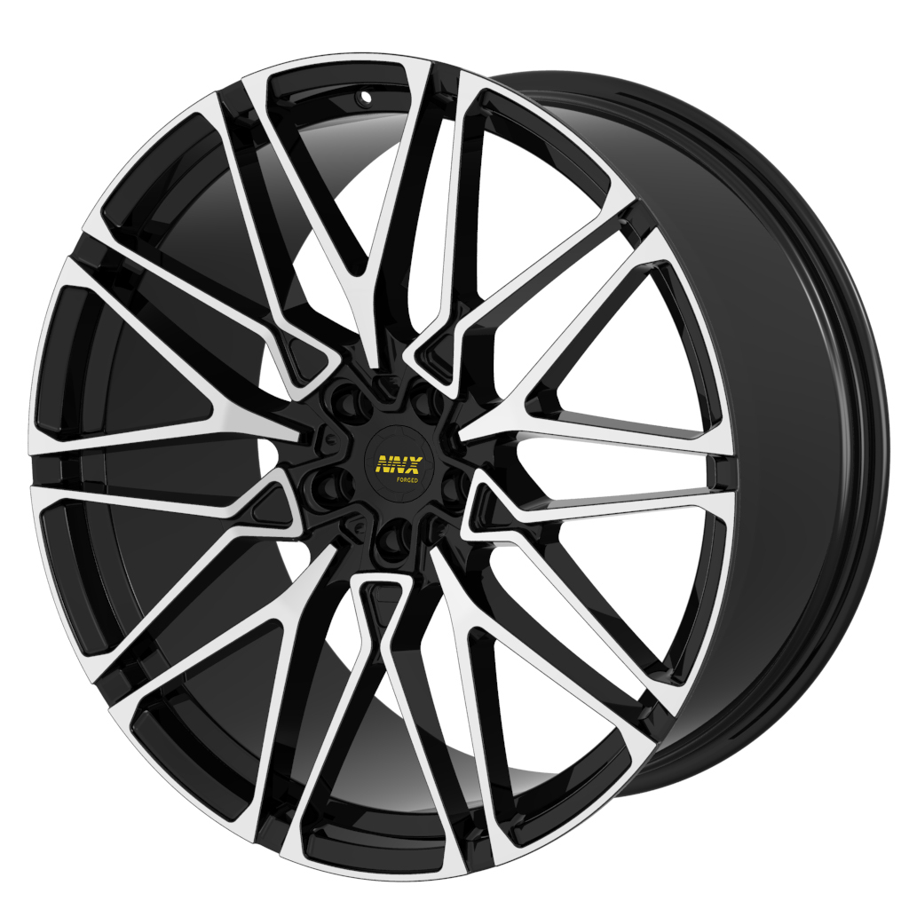 NNX-D786    17 18 19 20 21 22 23 24 inch matt black bright Vaccum electroplating forged car wheel  alloy auto rim