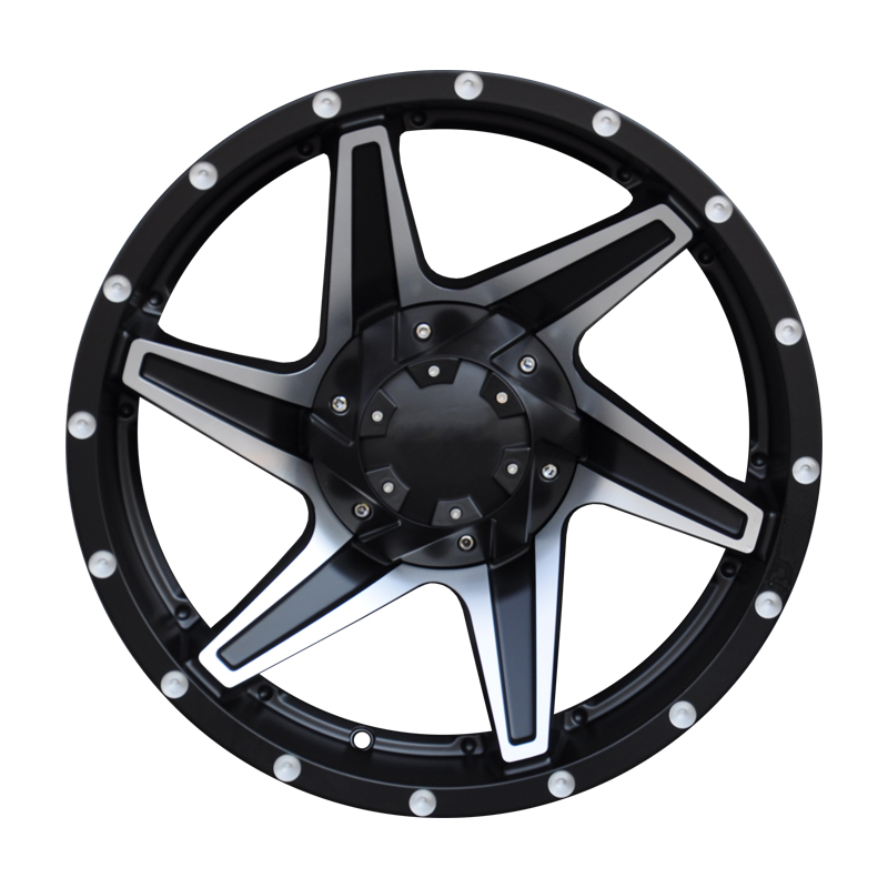 Wholesale Factory price steel wheel rims 16x8 inch 139.7 beadlock steel wheels
