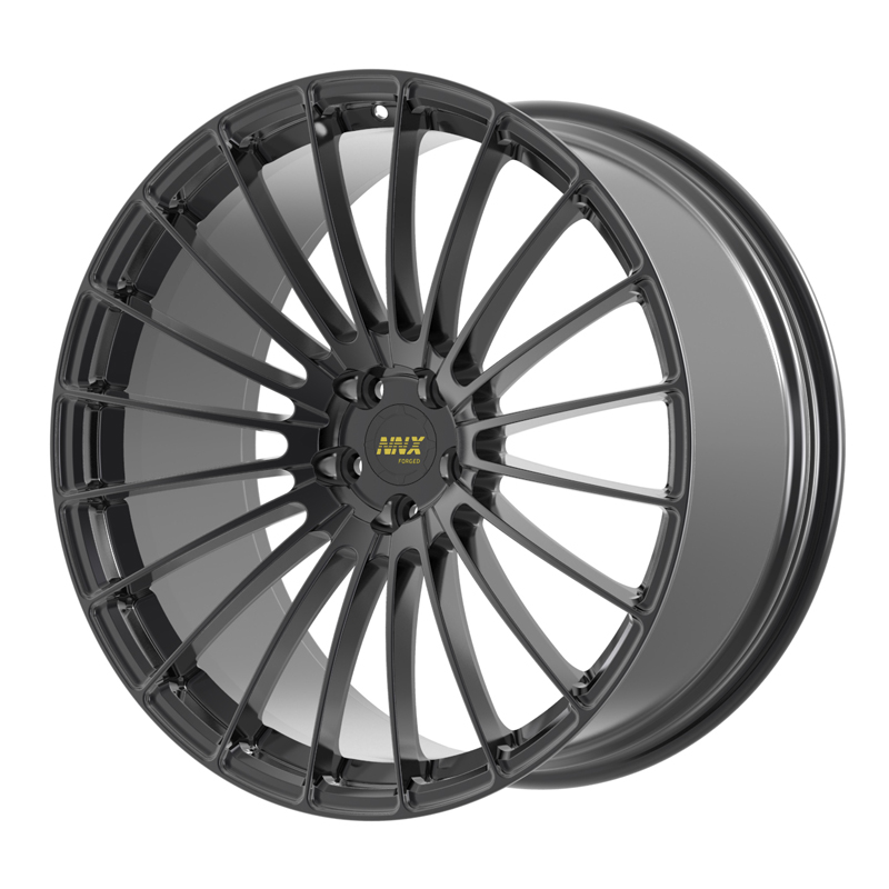 NNX-D294   Satin Black Forged Wheel 18-24 Inch 5x112/120/130 Aluminum Customized Staggered Chrome Passenger Car Wheels