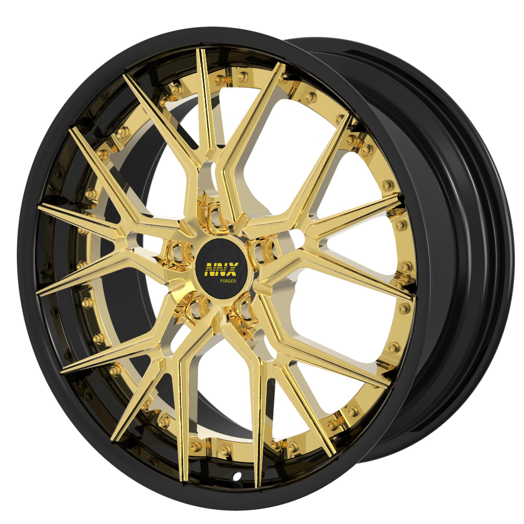 NNX-S247   Customized Forged New Design 2 Piece 18 19 20 21 22 23 24 25 26  inch 5X114.3 Aluminum Alloy Wheel