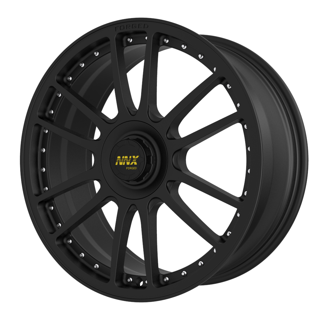 NNX-D433    Hot sale forged  wheels 17 18 19 20 21 22 23 24 inch black machine face Polished aluminium forged wheels 5x120 car wheel rims