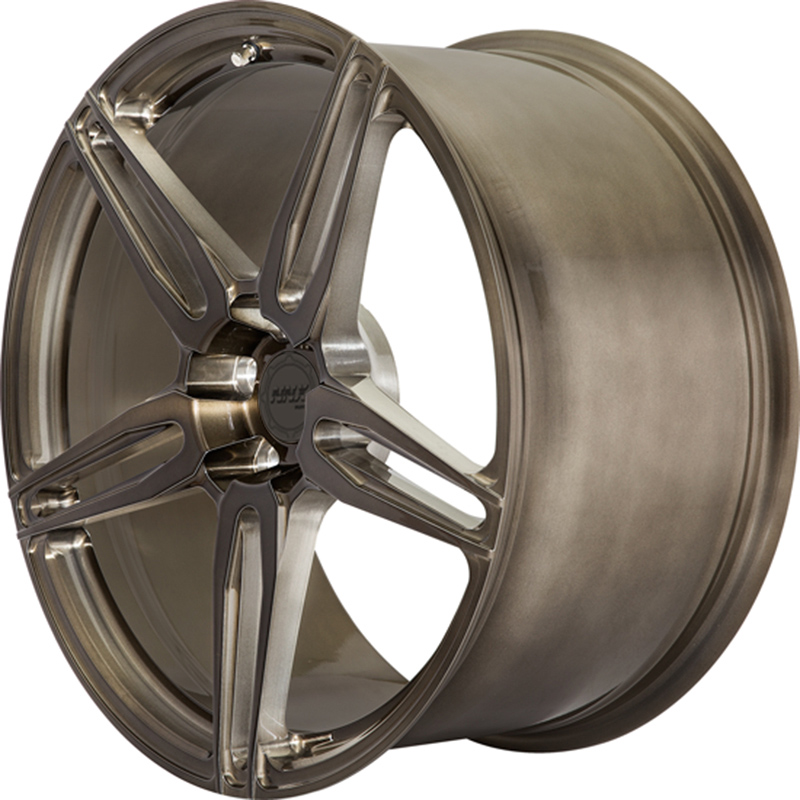 NNX-WD09   Hot sale forged aluminum car wheels bright black 5x114.3 alloy rims 18/19/20 inch