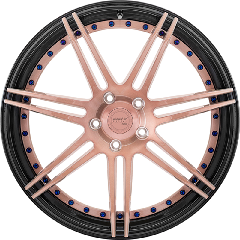 Latest Design 2 Piece 18 19 20 21 22 24 Inch Black Custom Forged Car Wheels Hub Alloy Car Rims