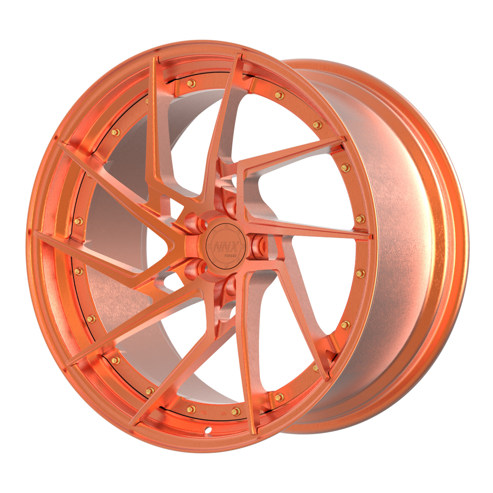 NNX-S121   High  quality  alloy 17 18 19 20 21 22  inch cast wheel rim,  5*100 5*120 5*114.3inch rims car alloy wheel forged 2 piece