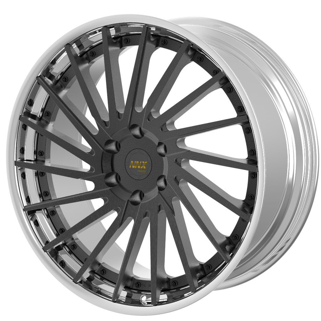 NNX-S182    2 pieces of alloy wheels, 18 to 22 inch  5 holes 5x100-150 forged alloy car rim