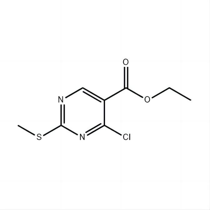 Ethyl 4-chloro-2-methylthio-5-pyrimidinecarboxylate 98%min