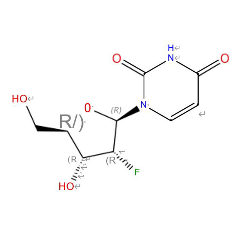 C9H11FN2O5 Uridine, 2′ -deoxy-2′ -fluoro- (7CI, 8CI, 9CI, ACI)