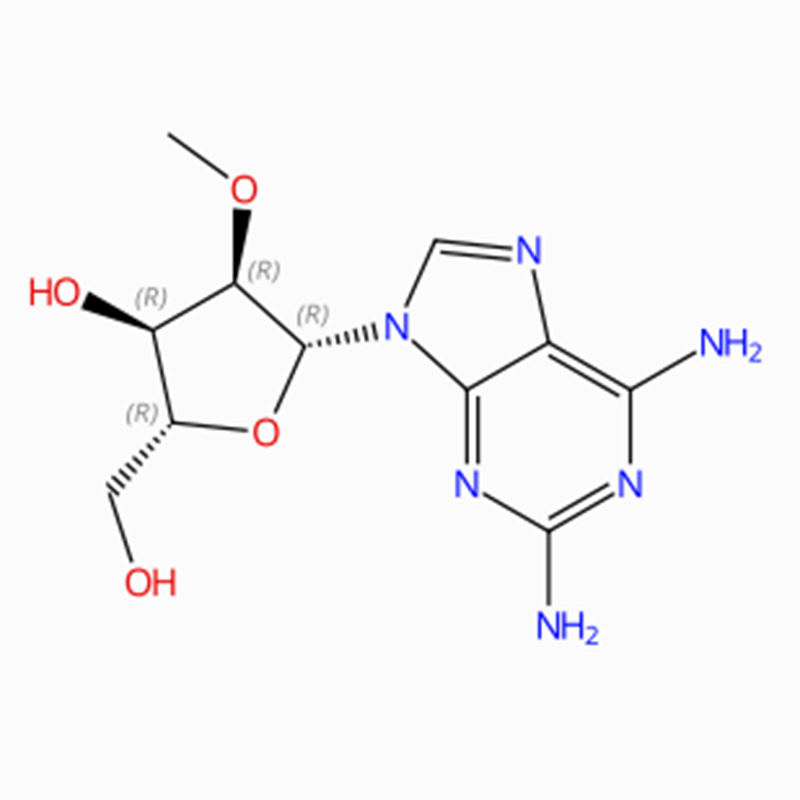 C11H16N6O4 Adenosine, 2-amino-2′ -O-methyl- (9CI, ACI)