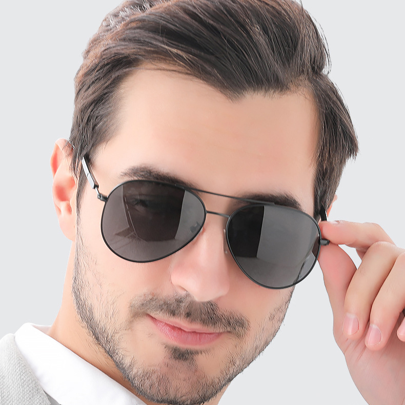 OEM&ODM Men sunglasses fashion metal frame shades 2021