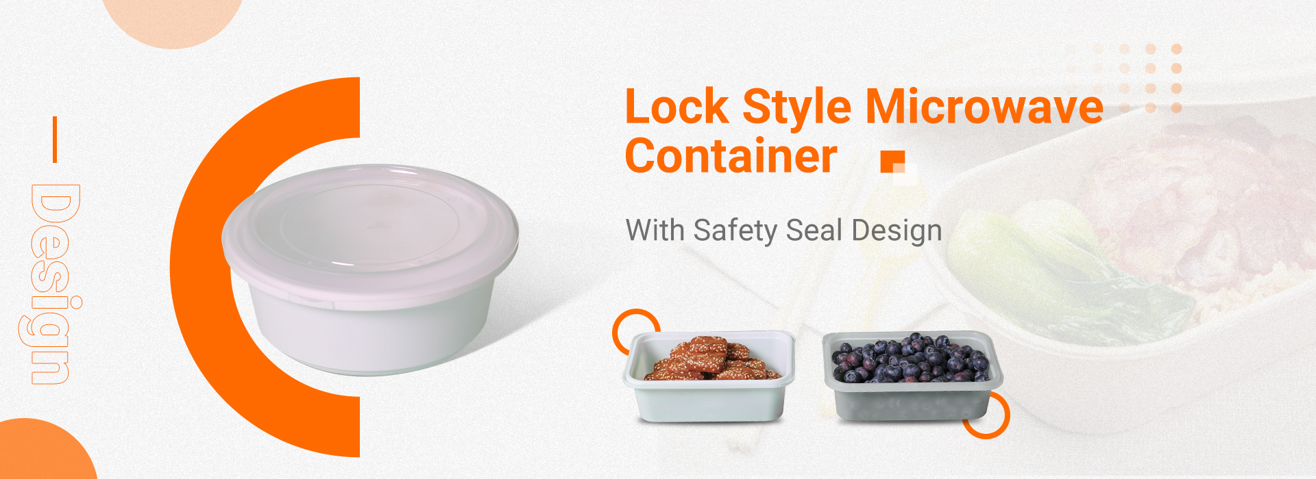 Round Containers, Pp Injection Containers, Thermo Formed Containers - OMY