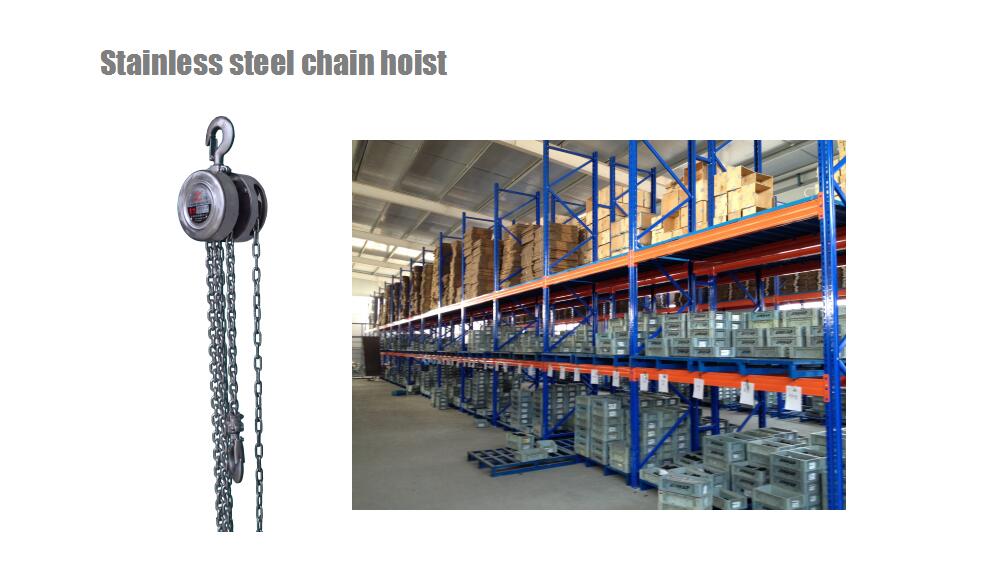 stainless steel chain hoist  (4)