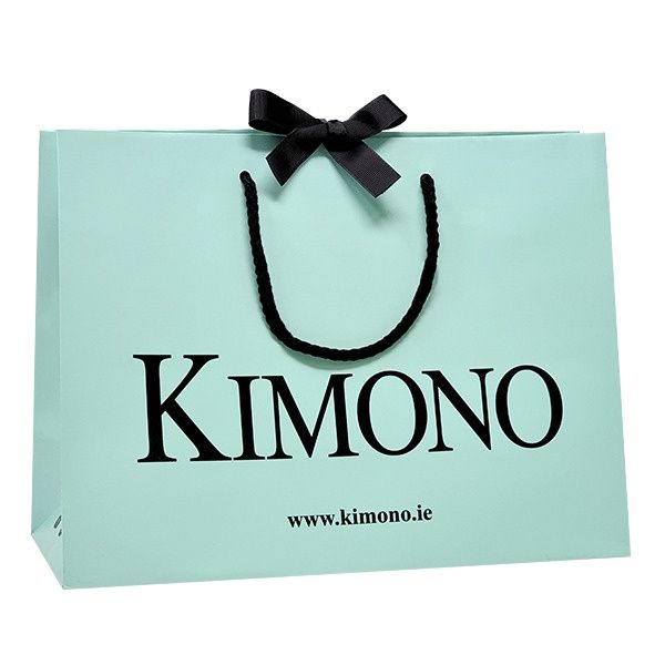Personalized Holding Black and White Black Friday Paper Bag