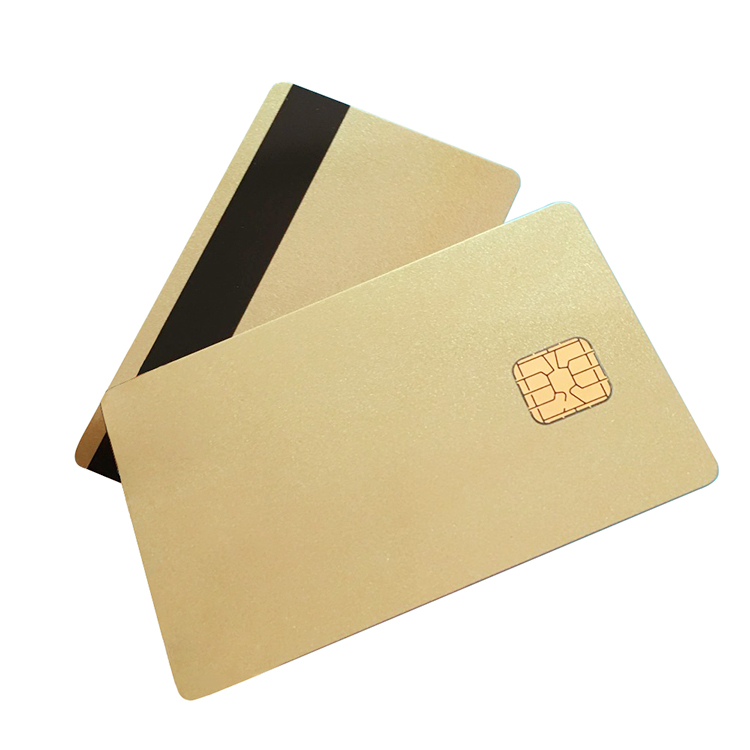 SLE 4428 Chip Blank Plastic Contact IC Smart Card with Hico Magnetic Stripe