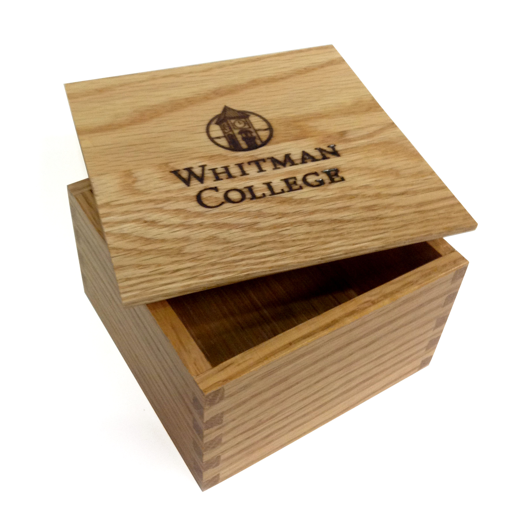 Lid box custom logo wooden box