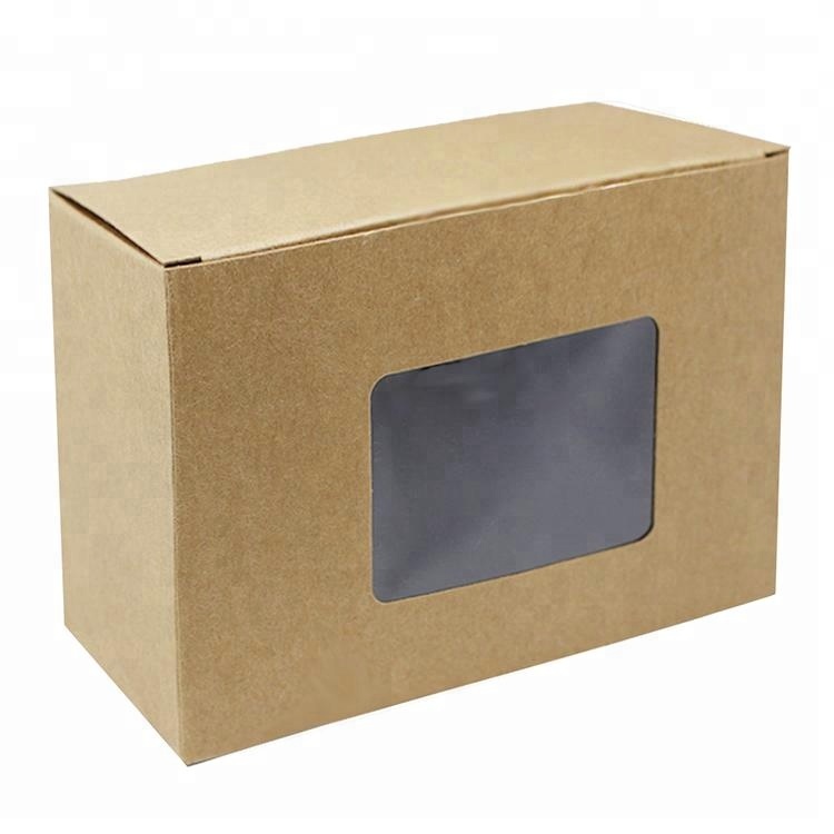 Professional window design custom paper box for gift packing