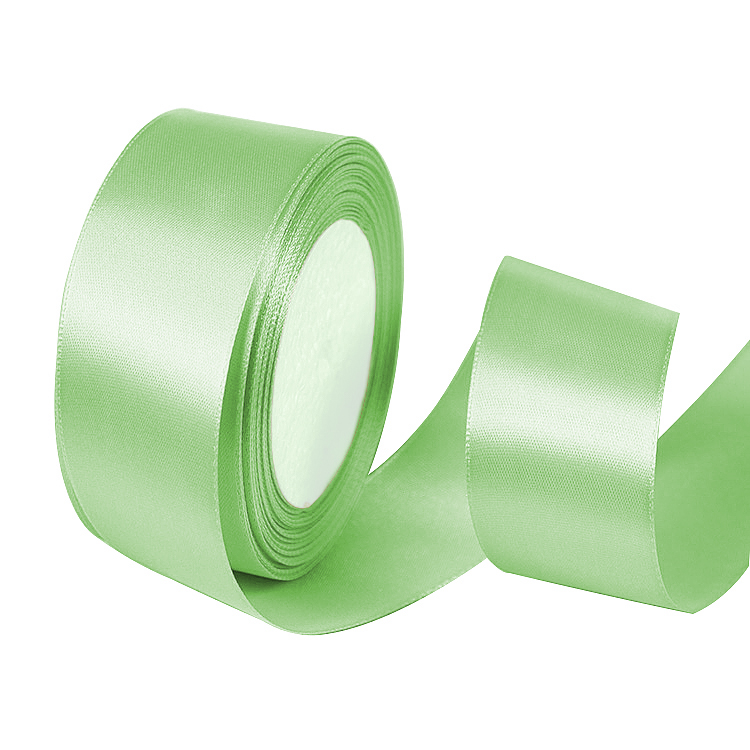 Best Selling Polyester Green Stain Ribbon By Rolled