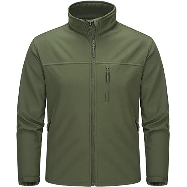 Men's Tactical Jacket Fleece Lined Soft Shell Winter Jacket