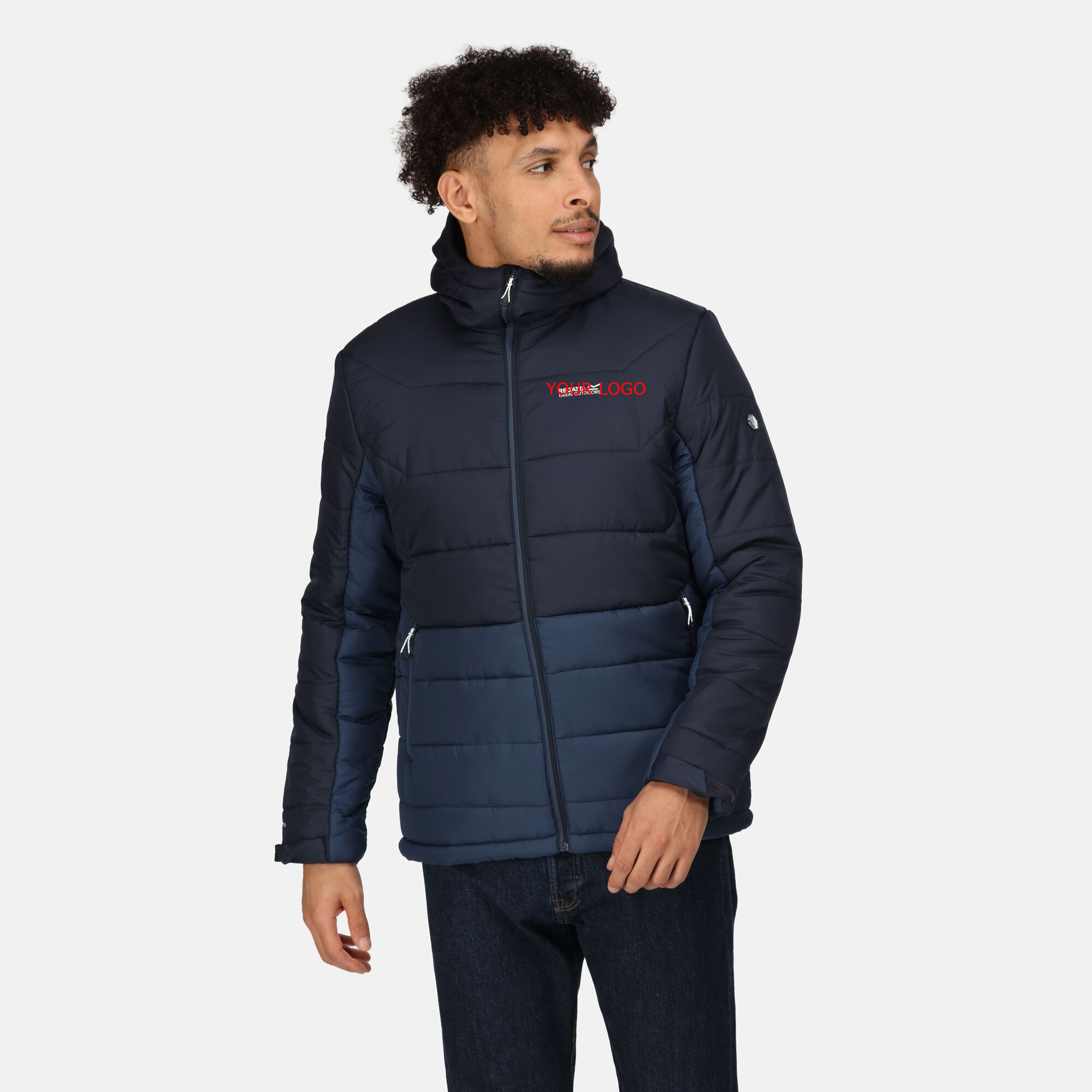 Men's Hooded Outdoor Puffer Jacket | Winter
