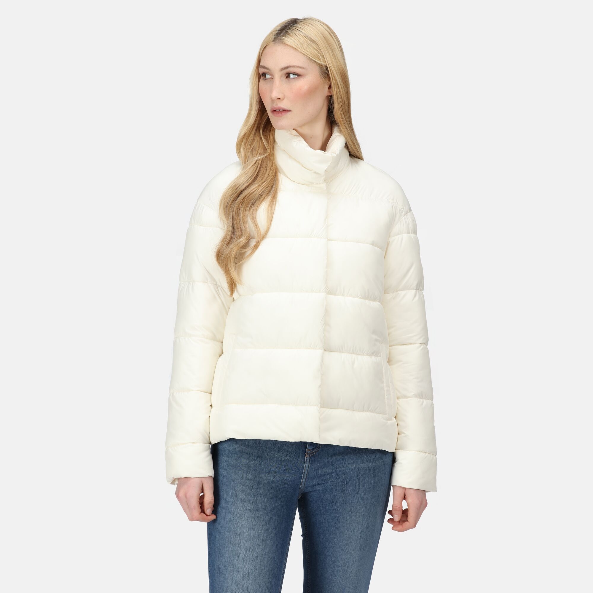 Women's Raegan Puffer Jacket Snow White | Winter