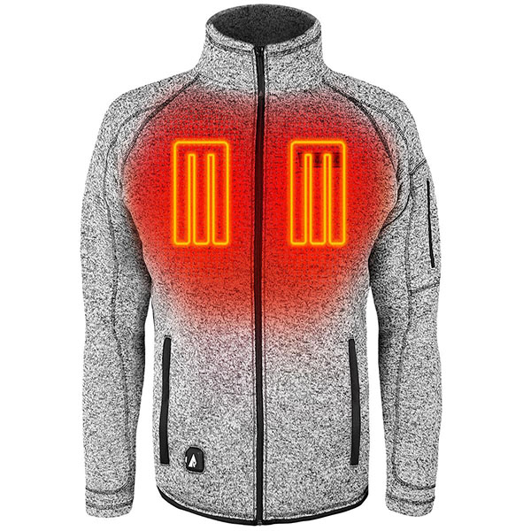 5V Men's Battery Heated Sweater hoodie Jacket