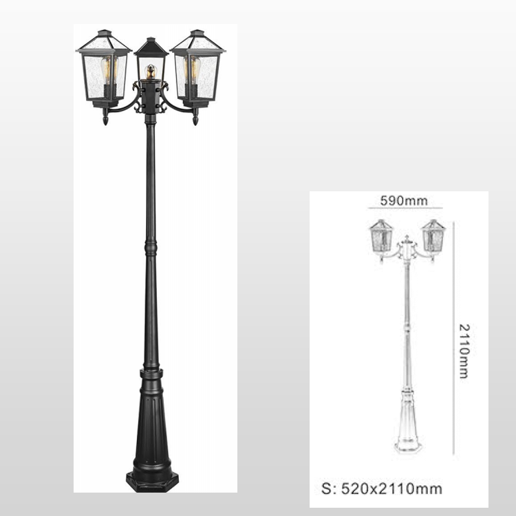  Solar column light from dusk to dawn Outdoor solar column light Waterproof external solar column light, Outdoor solar column light, Lane li