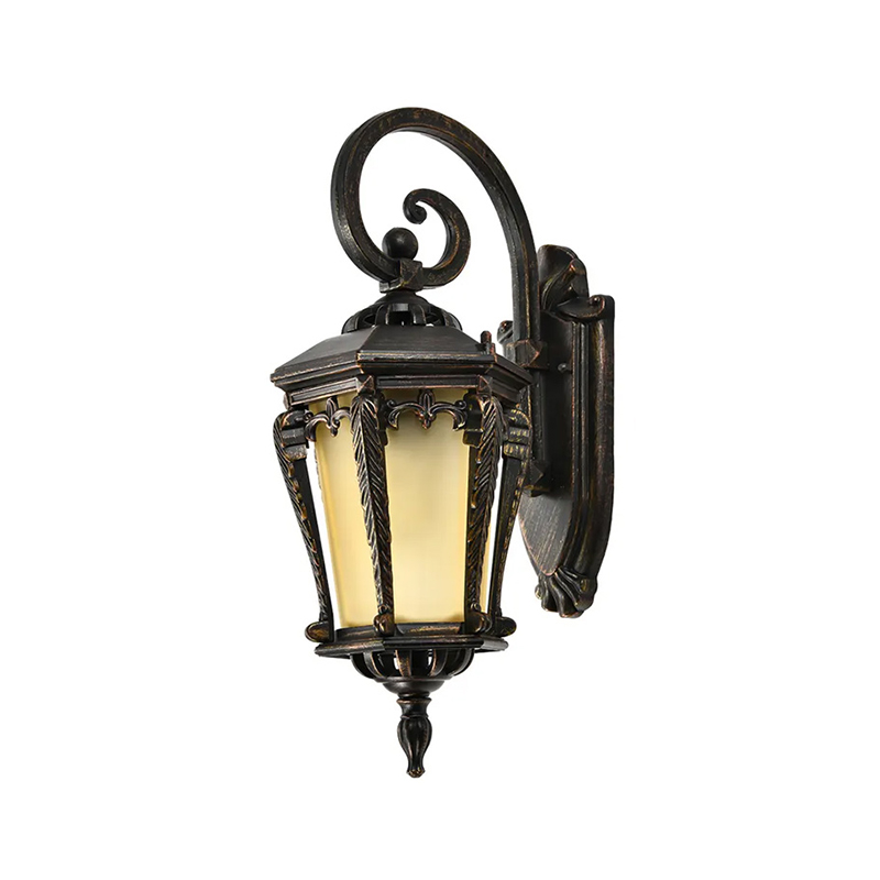 European Retro Courtyard Lamp LED Living Room Corridor Courtyard Waterproof Outdoor Wall Lamp