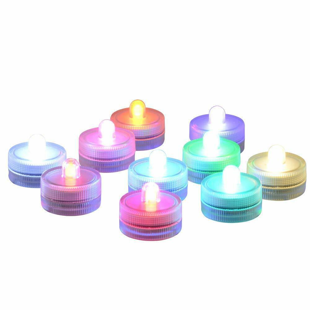 Lights.com | Decor | Flameless Candles | LED Tea Lights & Votives | Rosalind Distressed Gold Flat Top Votives, Set of 8