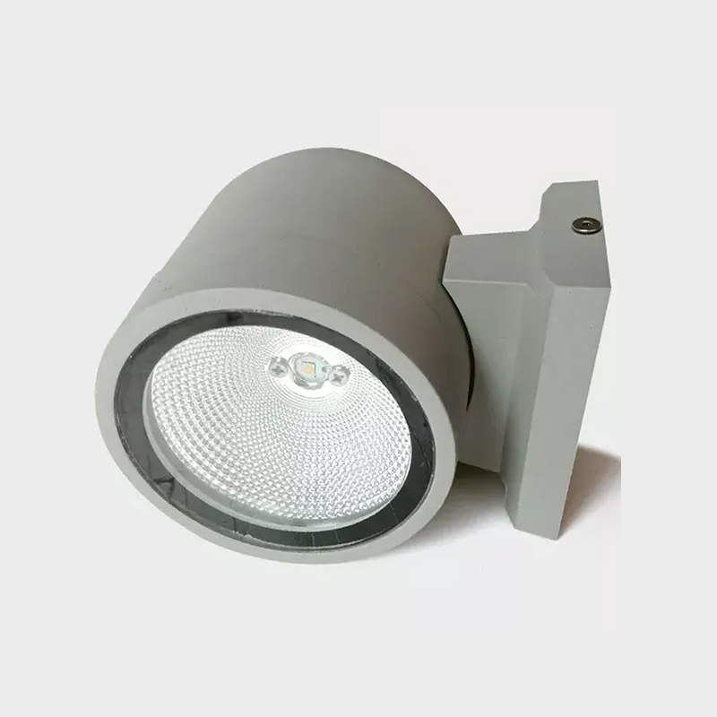 LED Wall Light Fixture | Outdoor Round Cylinder Sconce