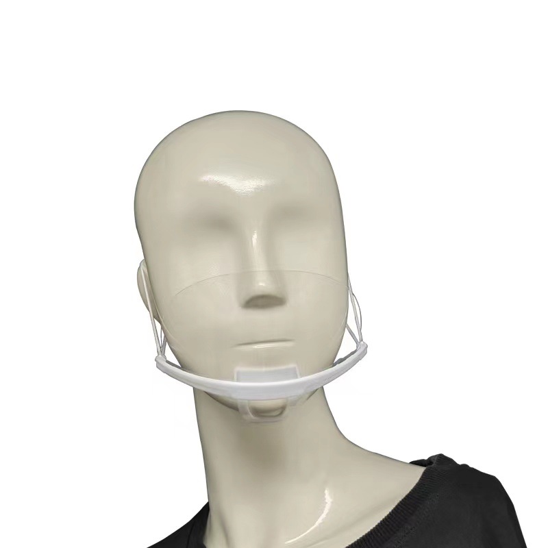 Anti-Splash Mask Spittle Saliva Mask Smile Plastic Restaurant Anti-Fog Transparent Mask