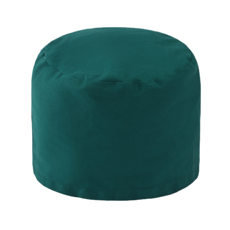 Elastic Doctor's Hat Round Hat Doctor's Hat Health Hat Work Hat Unisex Scrub Cap with Cotton Sweatband