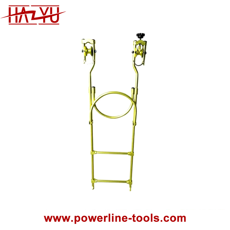 Hanging Rope Ladder Inspection Trolleys/Insulation Flexible Rope Ladder