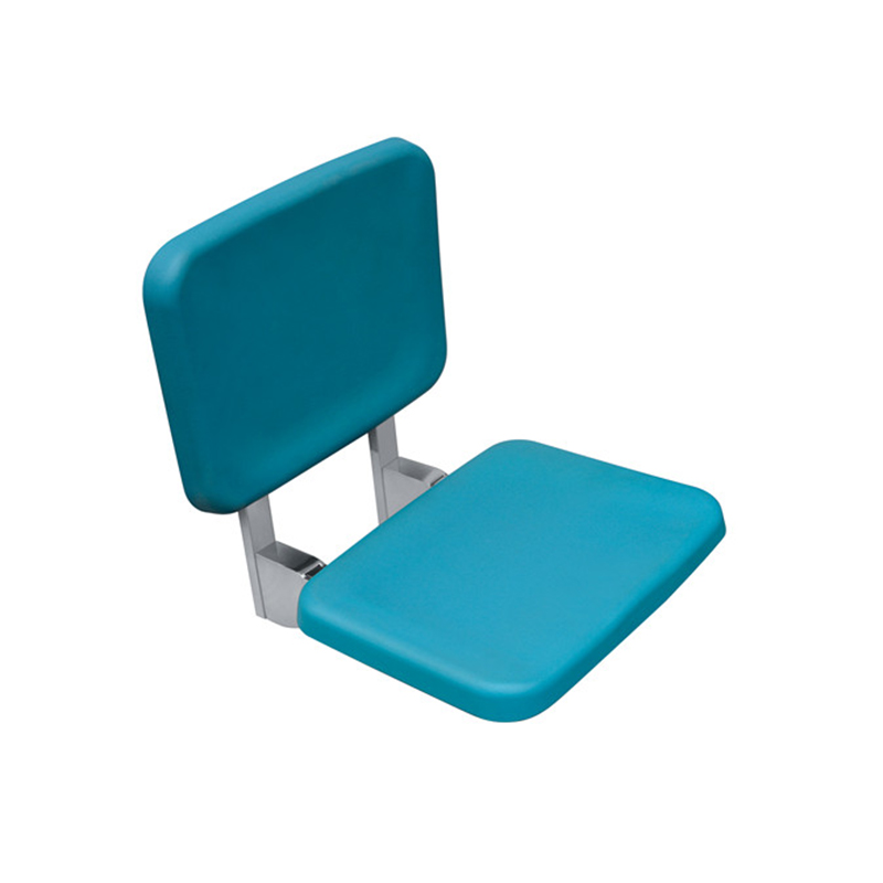 Pu Foam Wall Mount Folding Chair For Bathroom Shower Room Swim Pool Small Space TX-116