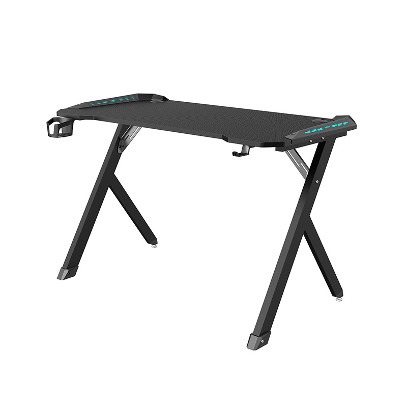 R shape economy gaming desk model GT-01