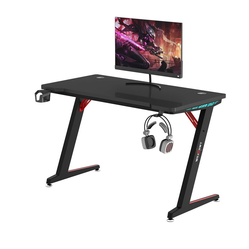 RGB Gamer Desk with remote control model Z-A