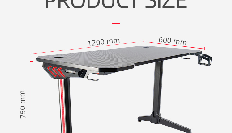 140cm-Gamer-table-with-T-shpe-legs-and-mouse-pad-Model-LY (11)