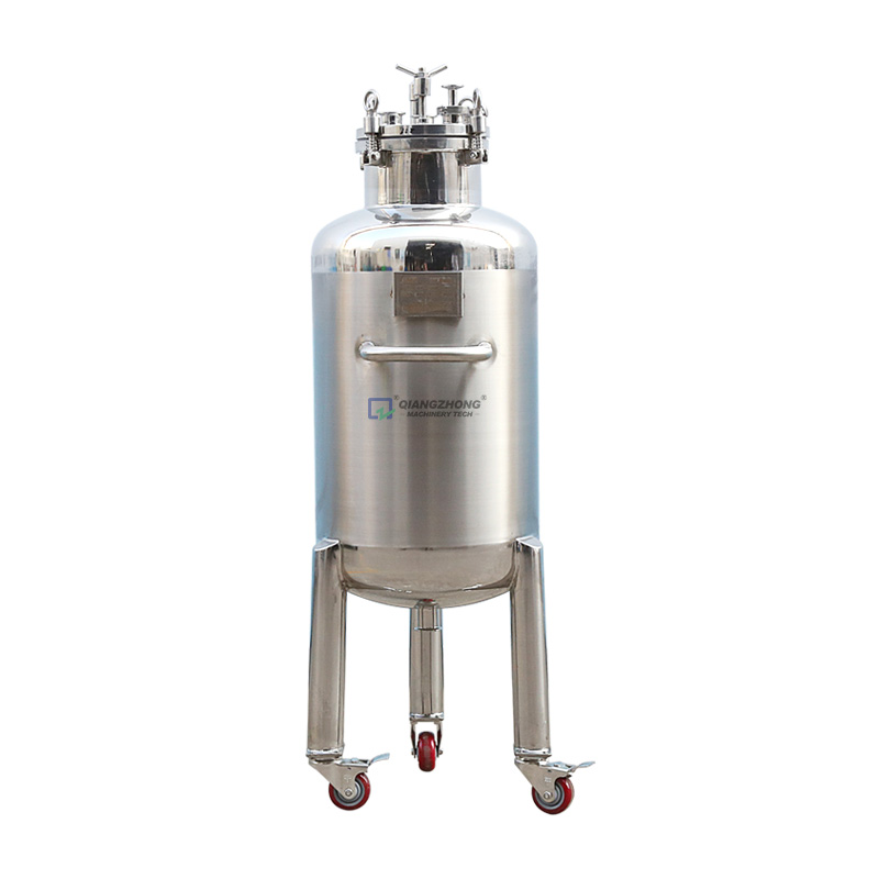 316L vacuum mobile storage tank