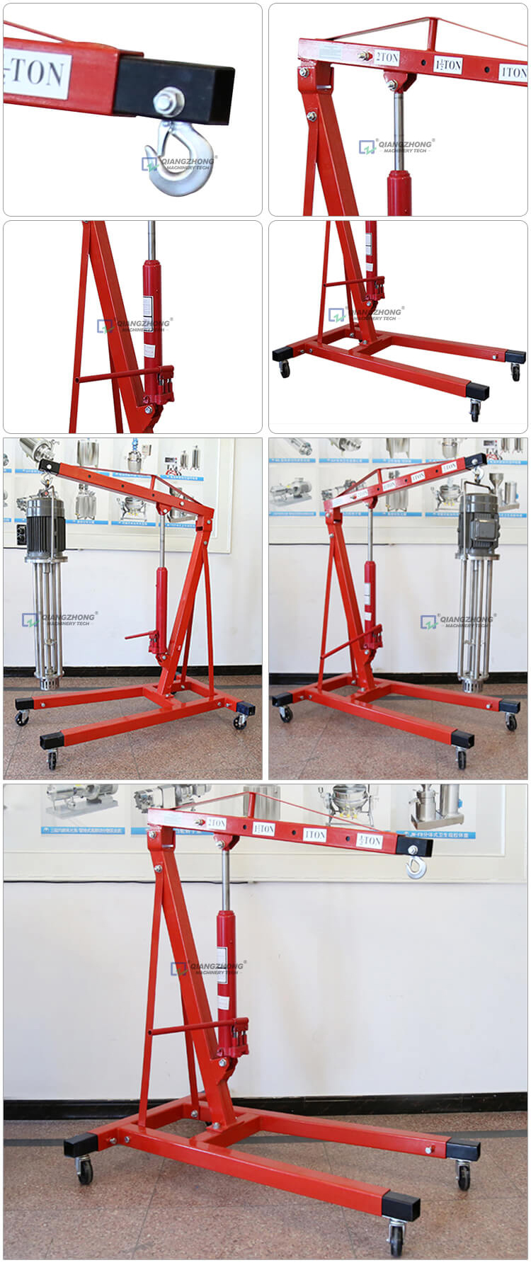 Mobile Manually-hydraulic Lifter 02