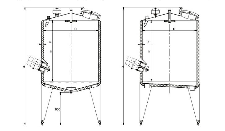 Double-wall Mixing Tank 03