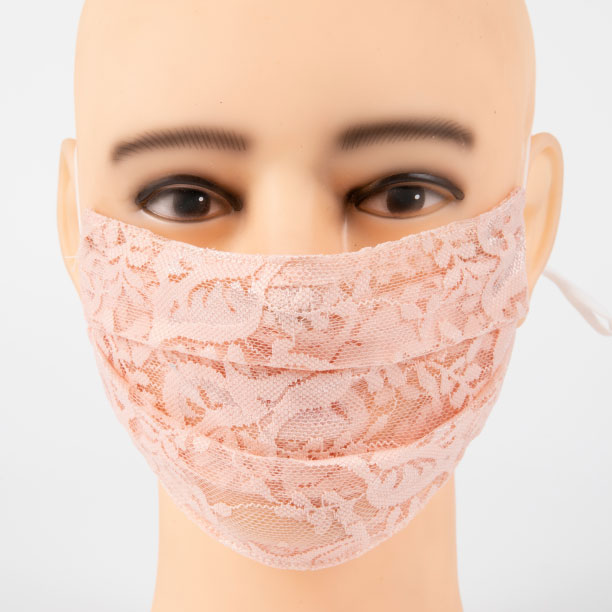 Mesh and cotton fabric mask