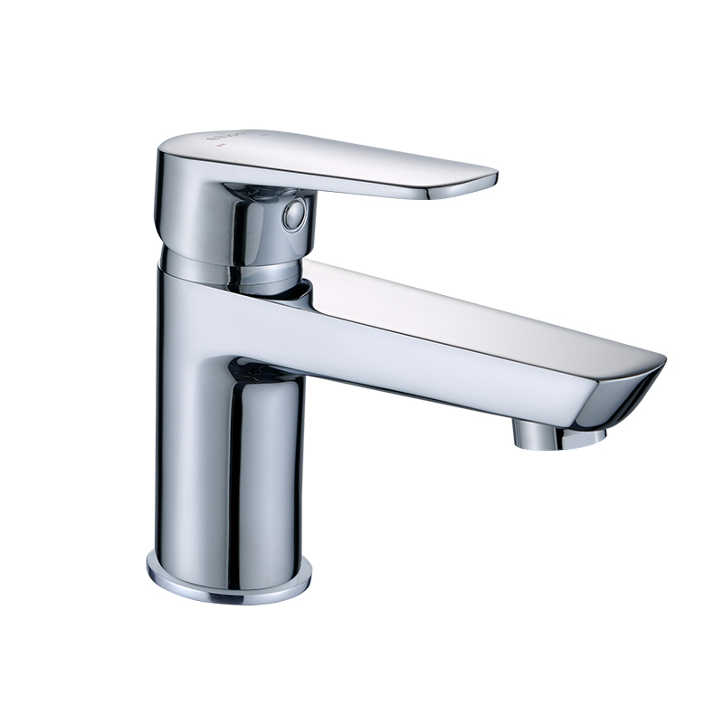  35mm Cartridge DZR Brass Basin Mixer Hot And Cold Faucet