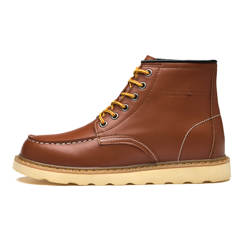 Trendy New Boots Casual Leather Business Boots