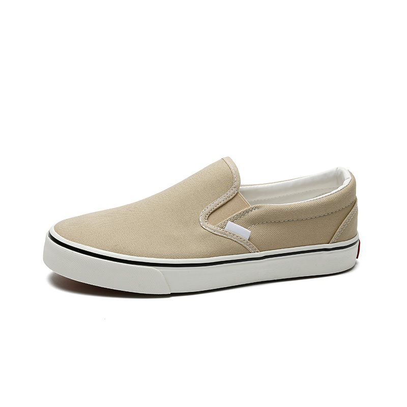 Men Casual Board Shoes Slip On Canvas Shoes Sneakers Boat Shoes